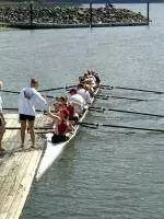 Varsity Four Comes From Behind To Beat UW At The Snake River