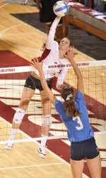 No. 6 UCLA Volleyball Edges No. 25 WSU