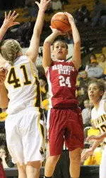 WSU Falls to Wyoming, 63-43