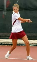 Tennis Blanks Portland State on Senior Day