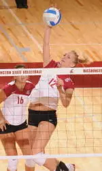 No. 21 Volleyball Falls at No. 18 Arizona