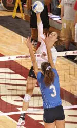 Volleyball Upset at Arizona State, 3-1