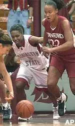 Stanford Routs WSU, 104-57