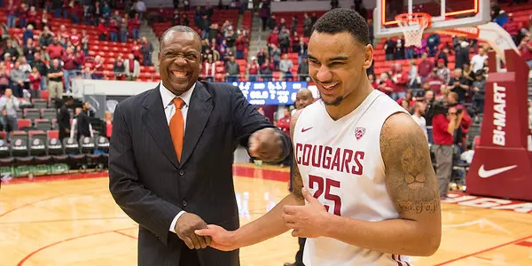 DaVonte Lacy and Ernie Kent