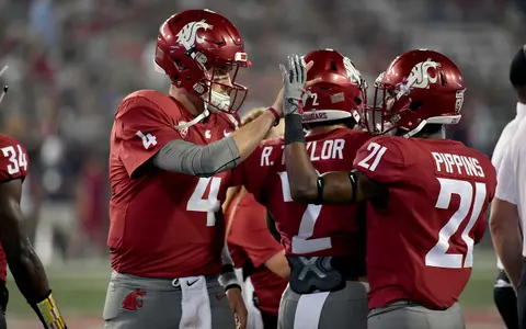 Luke Falk and Marcellus Pippins