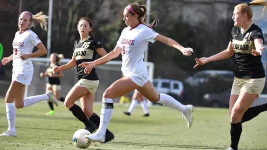 Morgan Weaver with a strike against Colorado