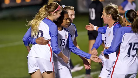 Morgan Weaver with Team USA