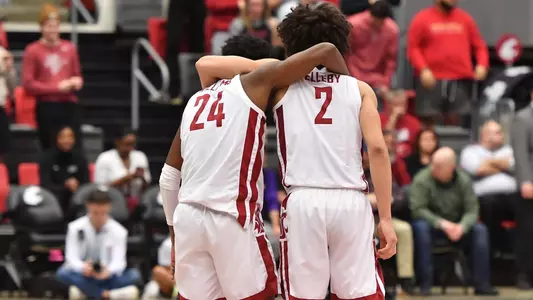 Williams and Elleby celebrate the win over Washington