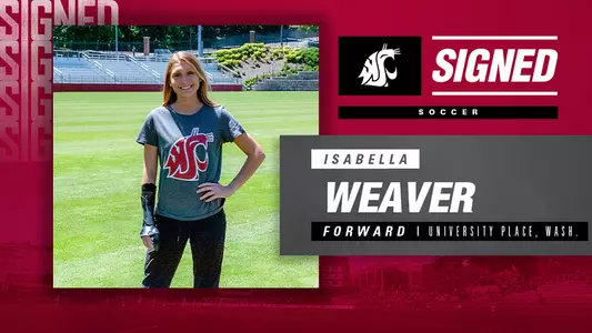 Isabella Weaver signing graphic