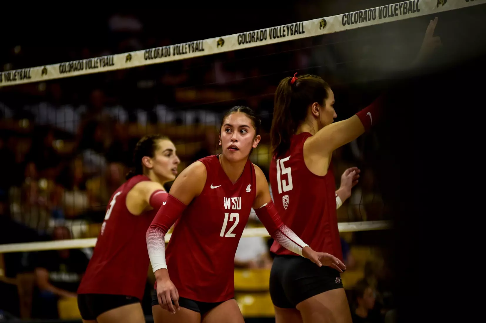 Washington State fell in four sets on the road at Colorado on Friday, October 14, 2022, at the CU Events Center.
