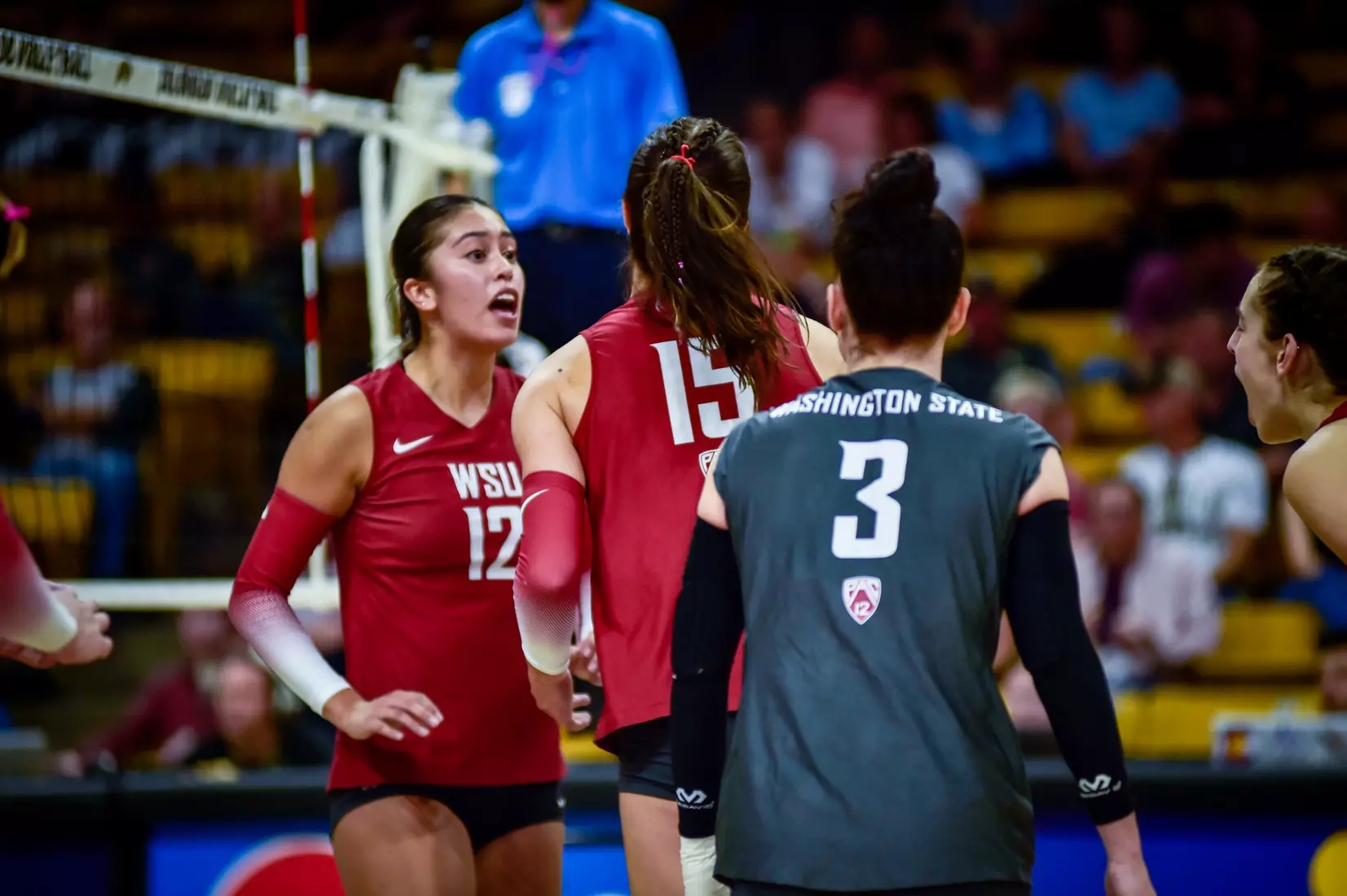 Washington State fell in four sets on the road at Colorado on Friday, October 14, 2022, at the CU Events Center.