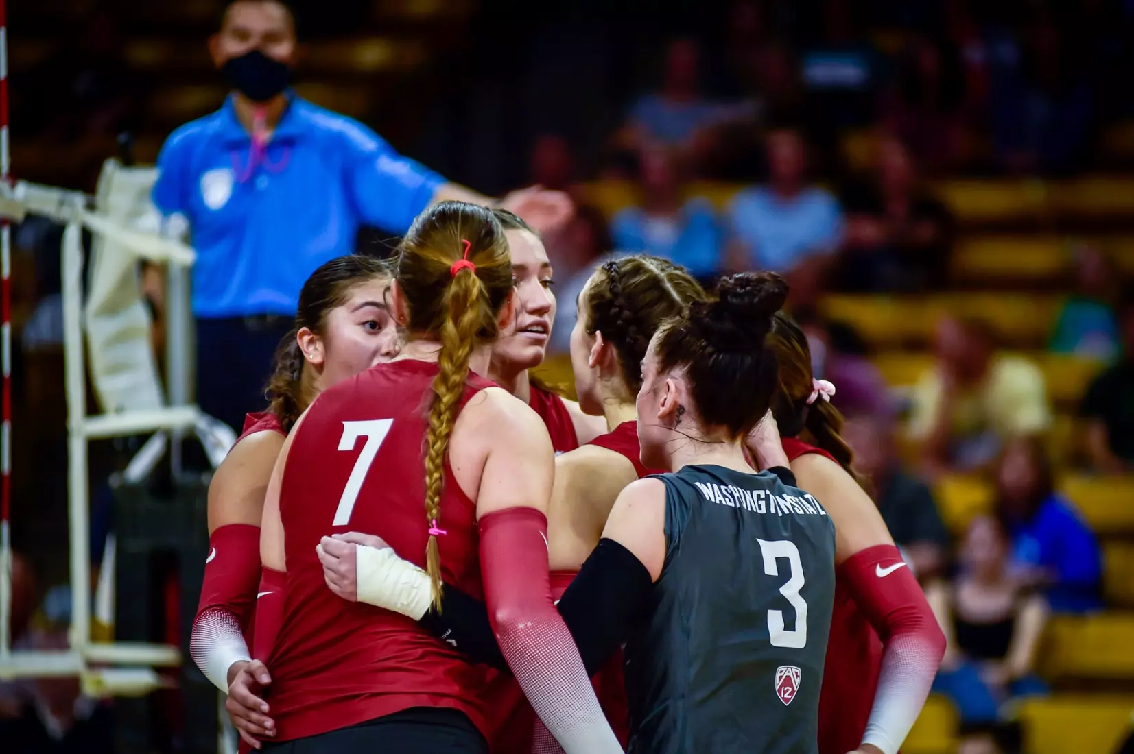Washington State fell in four sets on the road at Colorado on Friday, October 14, 2022, at the CU Events Center.