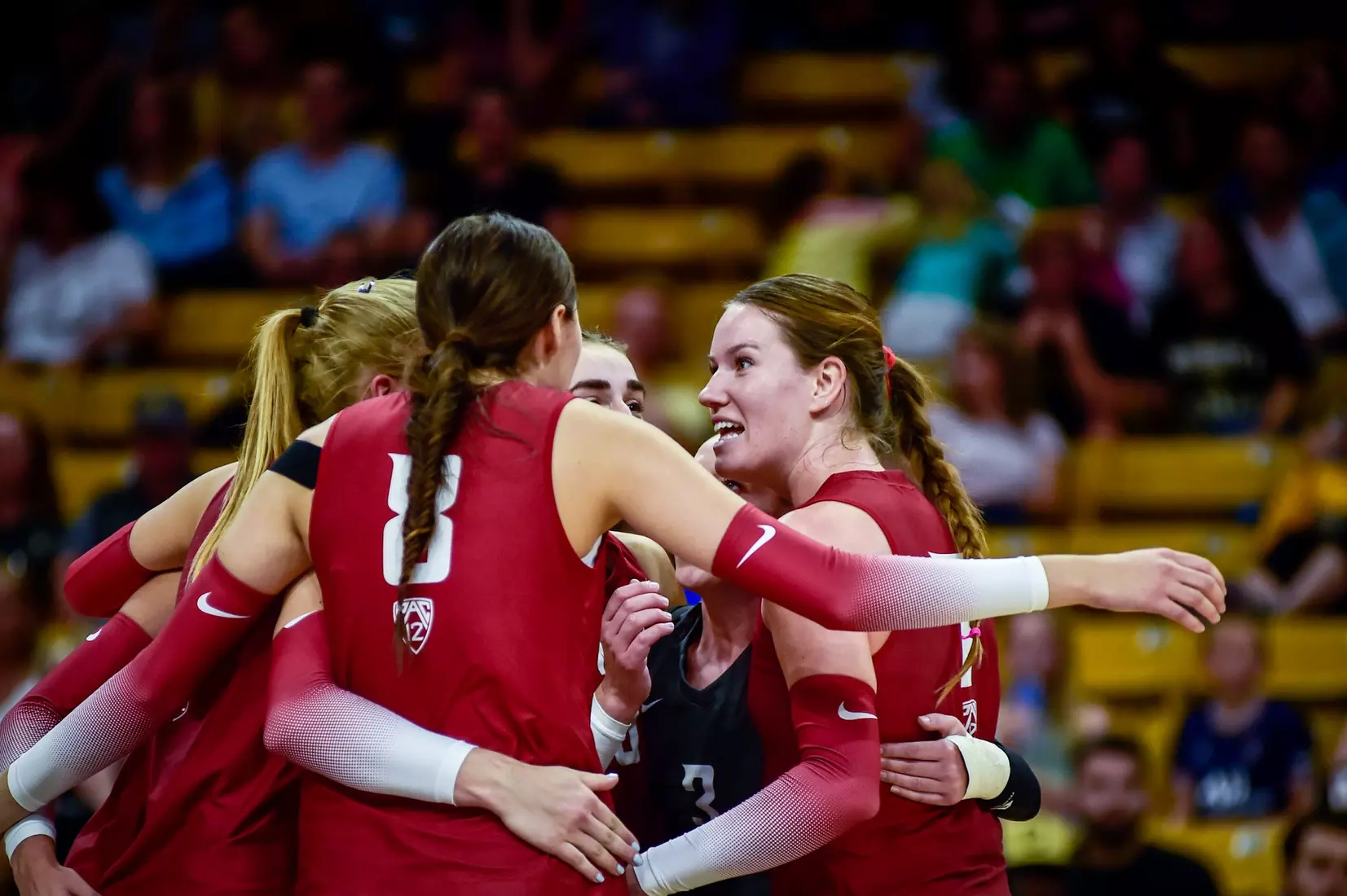 Washington State fell in four sets on the road at Colorado on Friday, October 14, 2022, at the CU Events Center.