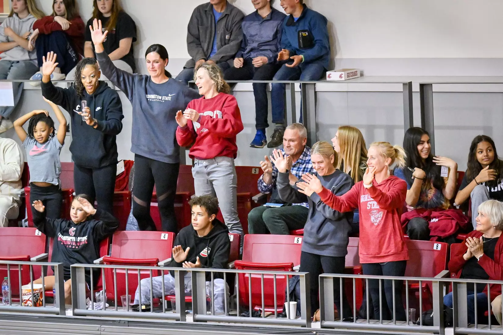 Washington State volleyball fell, 3-0, to eighth-ranked Stanford on Friday, Oct. 28, 2022, in Bohler Gym.