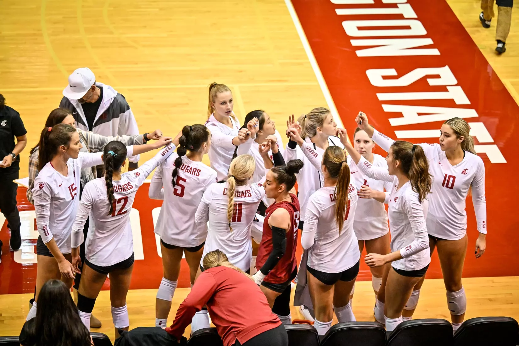 Washington State volleyball defeated Cal, 3-0, on Sunday, Oct. 30, in Bohler Gym.