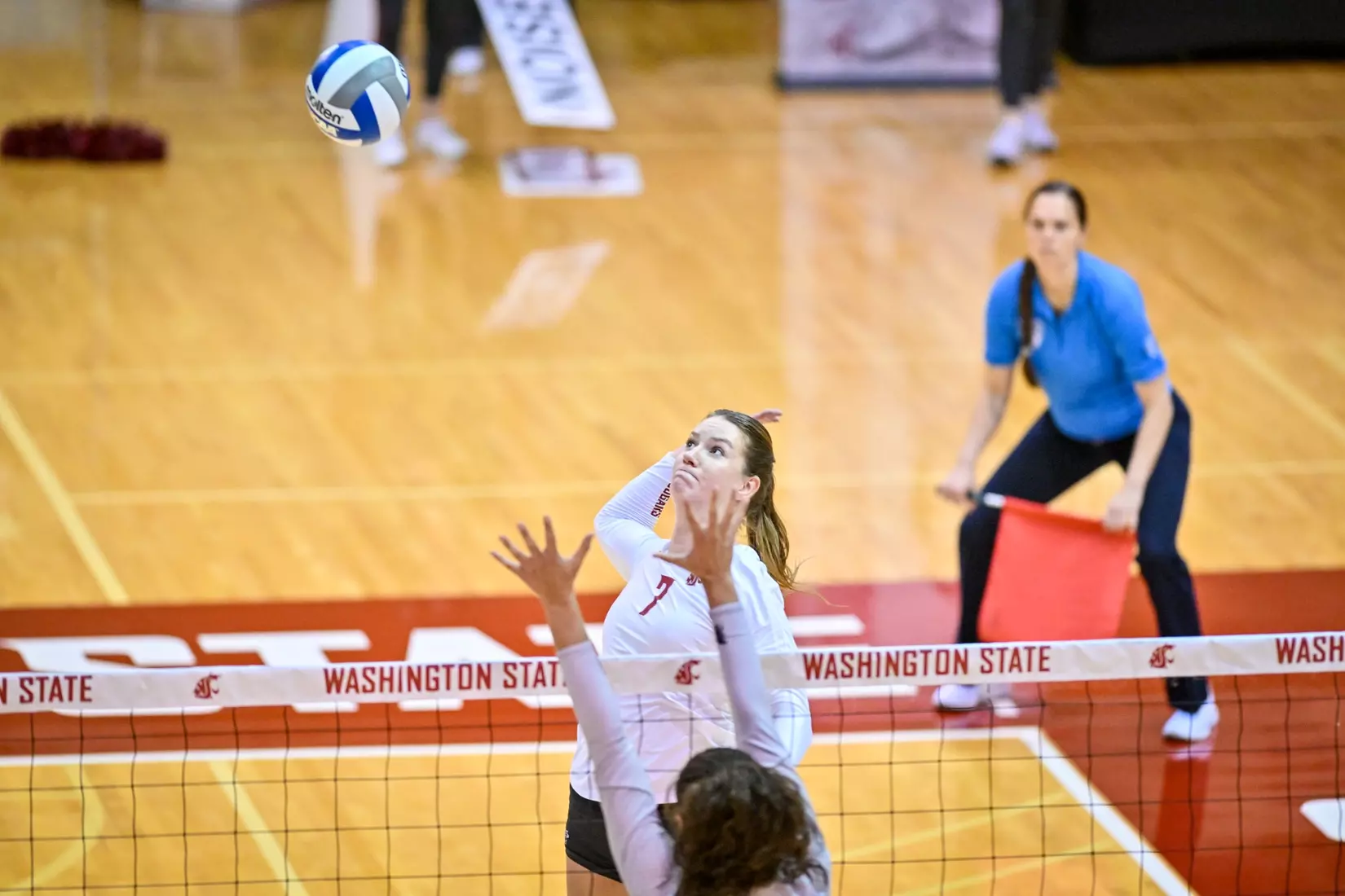 Washington State volleyball defeated Cal, 3-0, on Sunday, Oct. 30, in Bohler Gym.