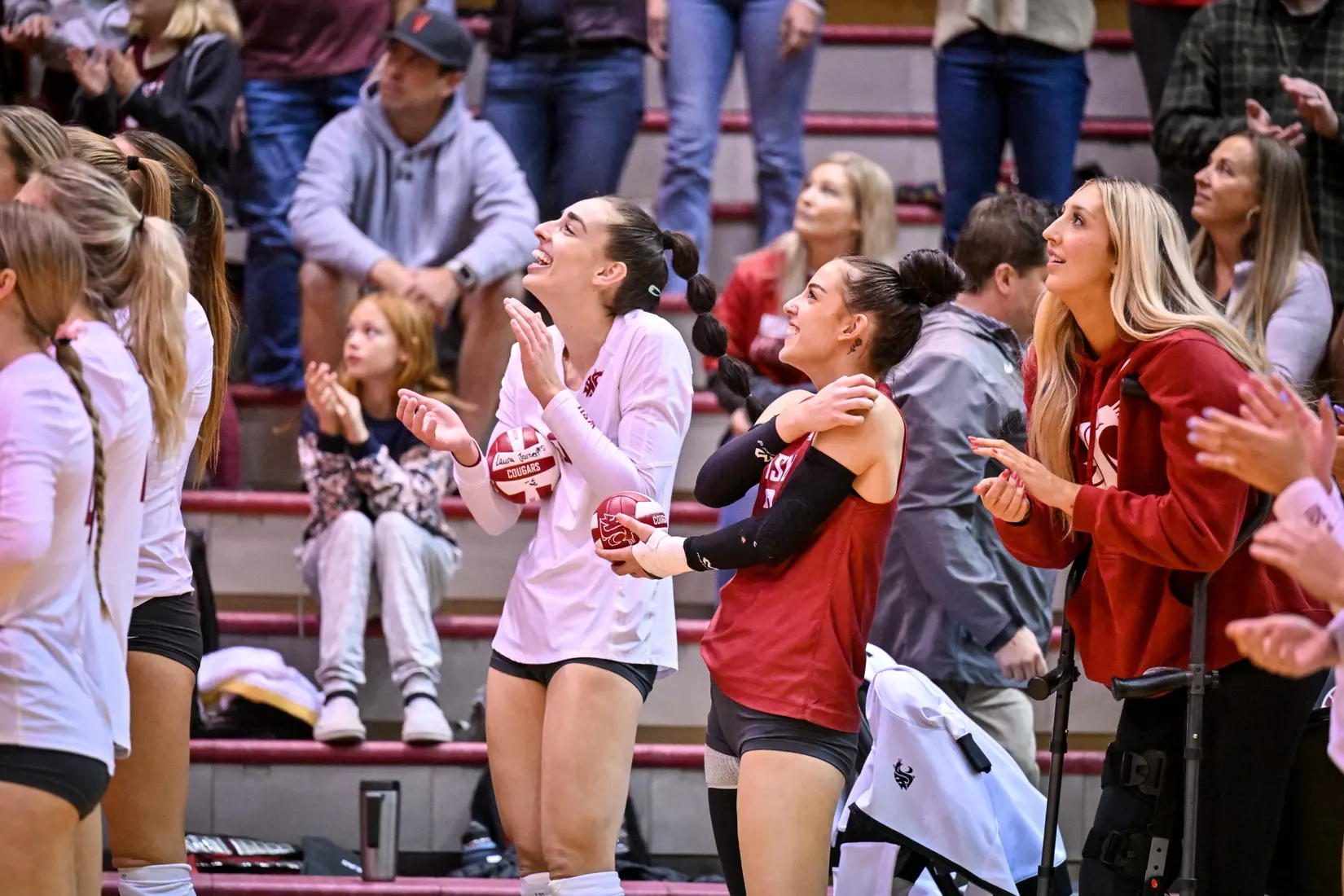 Washington State volleyball defeated Cal, 3-0, on Sunday, Oct. 30, in Bohler Gym.