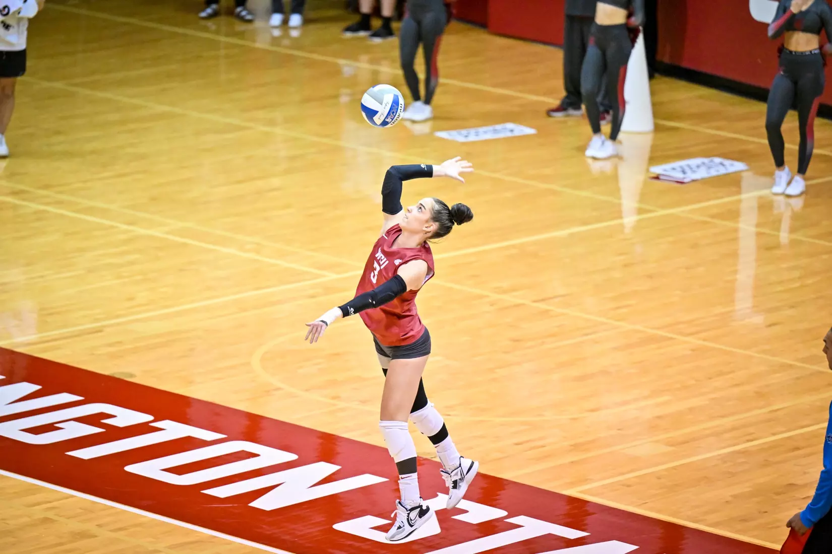 Washington State volleyball defeated Cal, 3-0, on Sunday, Oct. 30, in Bohler Gym.