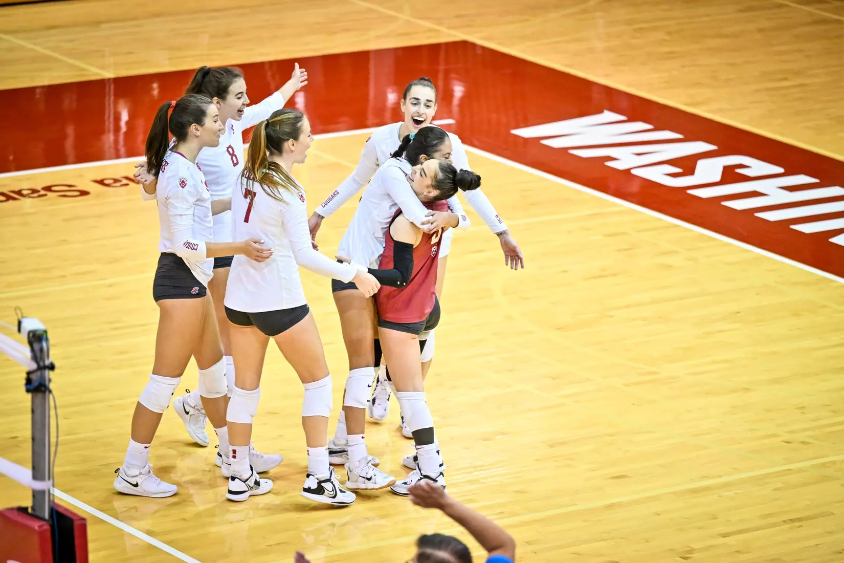 Washington State volleyball defeated Cal, 3-0, on Sunday, Oct. 30, in Bohler Gym.
