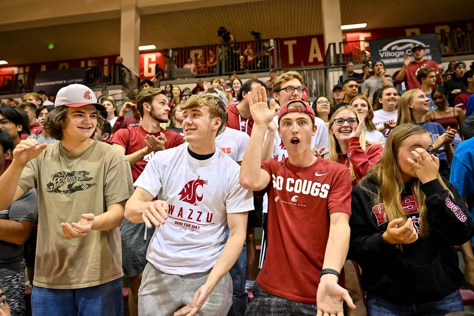 WSU defeats No. 12 Oregon, 3-0, on Oct. 7, 2022, at Bohler Gym