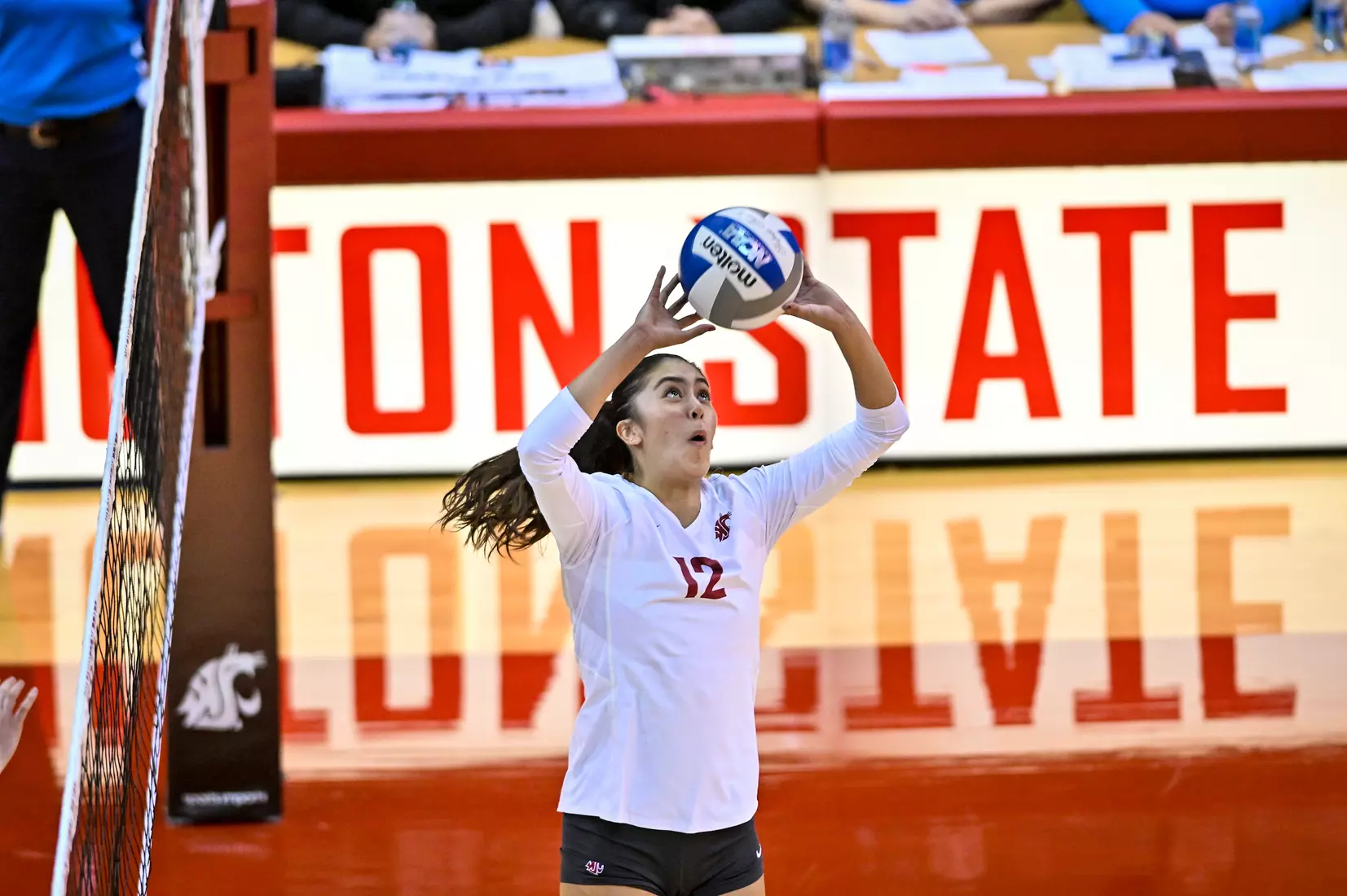 WSU defeats No. 12 Oregon, 3-0, on Oct. 7, 2022, at Bohler Gym