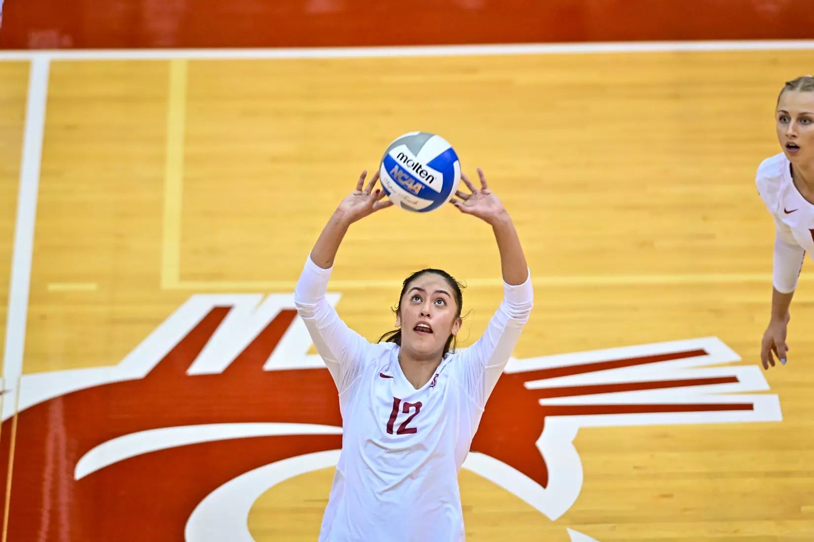 WSU defeats No. 12 Oregon, 3-0, on Oct. 7, 2022, at Bohler Gym