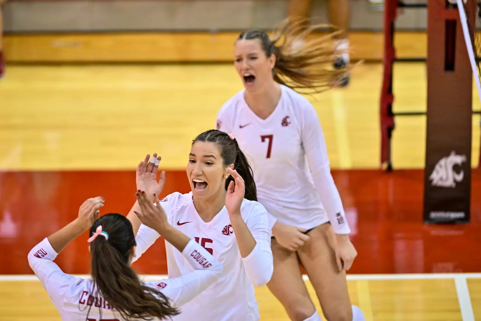 WSU defeats No. 12 Oregon, 3-0, on Oct. 7, 2022, at Bohler Gym