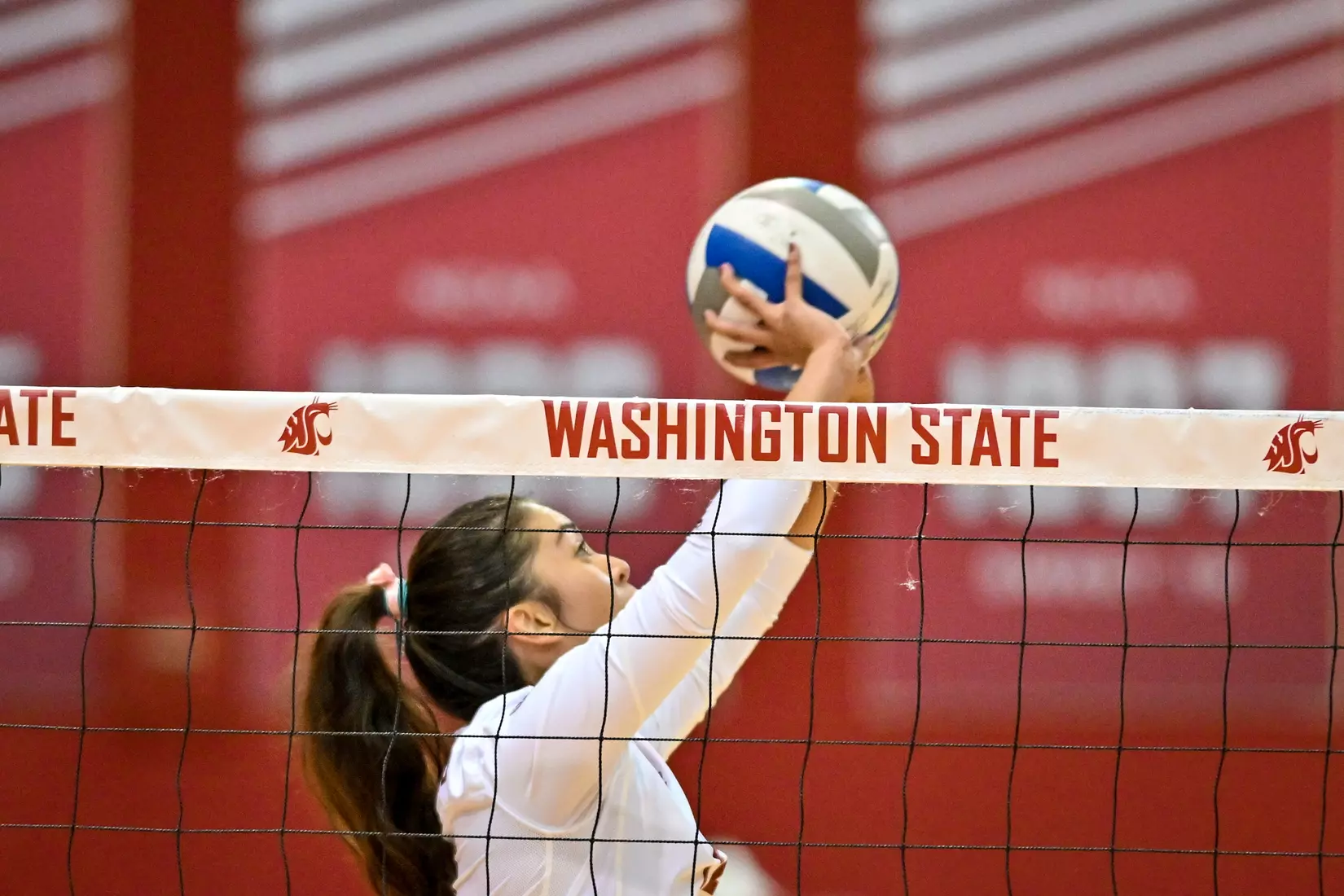 WSU defeats No. 12 Oregon, 3-0, on Oct. 7, 2022, at Bohler Gym