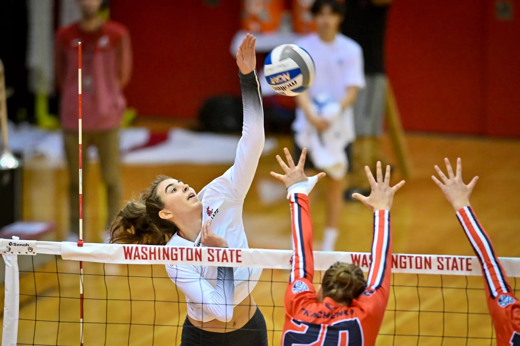 Washington State defeated Oregon State, 3-0, on Sunday, Oct. 9, in Bohler Gym.