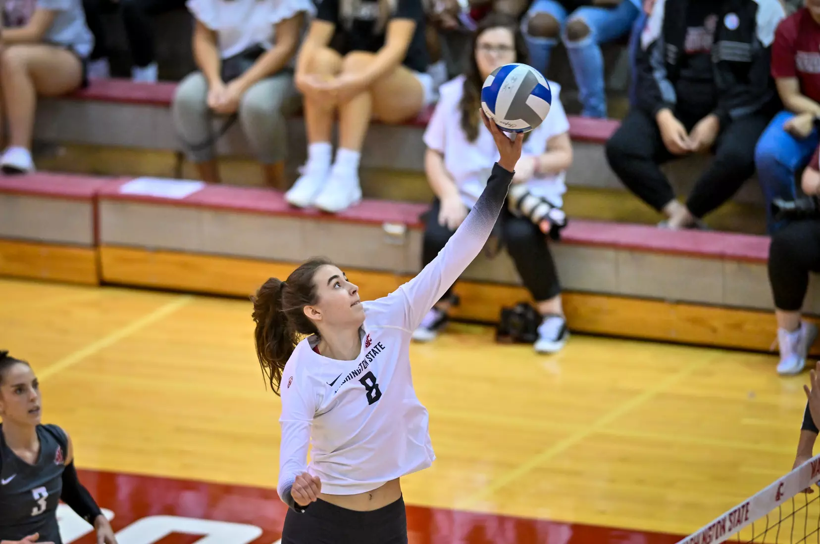 Washington State defeated Oregon State, 3-0, on Sunday, Oct. 9, in Bohler Gym.
