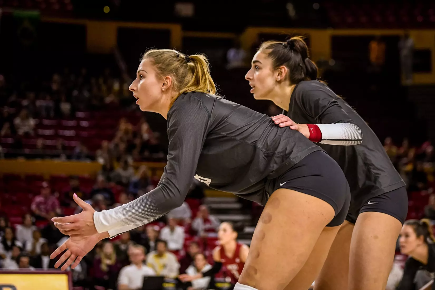 Washington State volleyball defeated Arizona State, 3-0, on Friday, Nov. 11, 2022, at Desert Financial Arena in Tempe, Ariz.