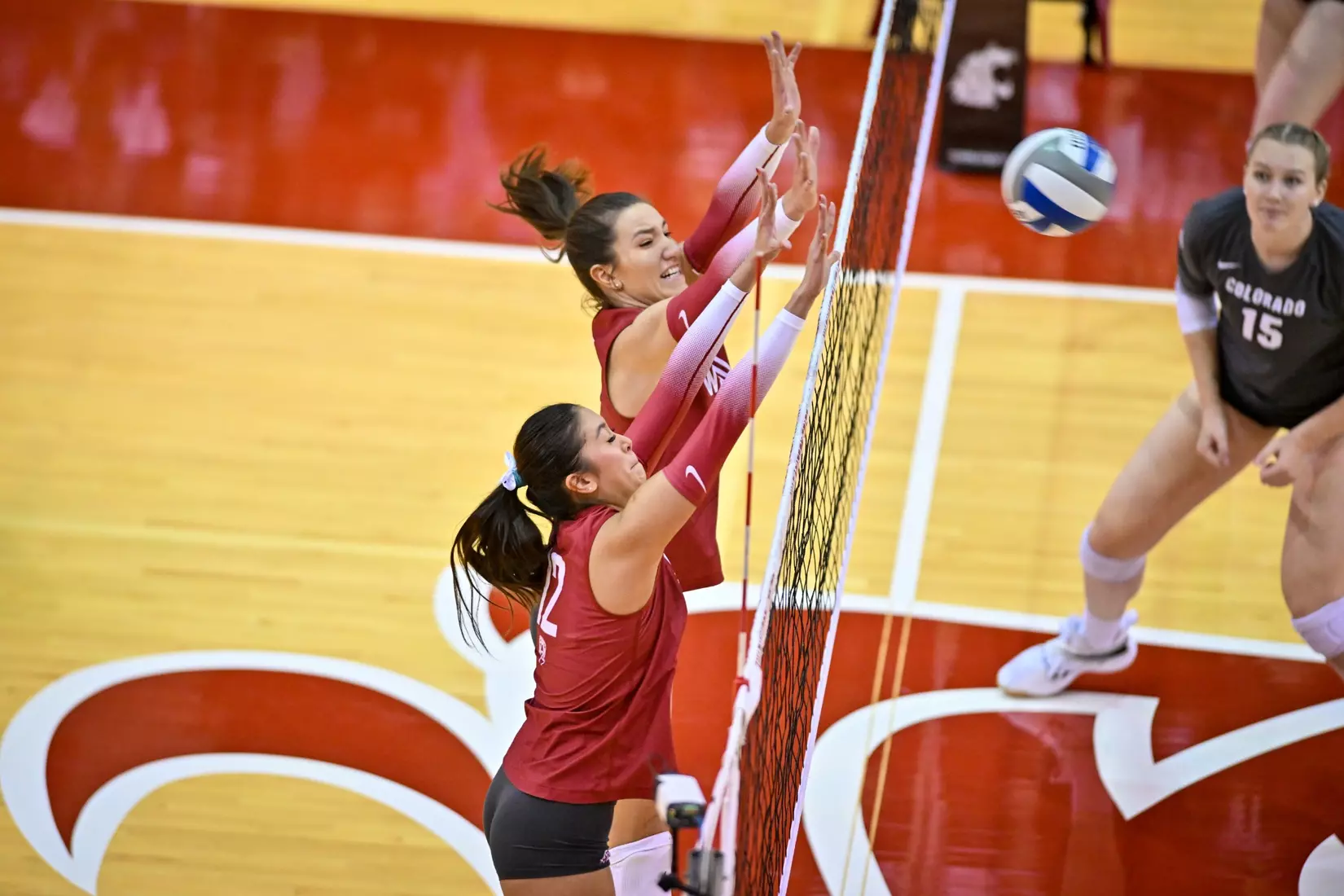 25th-ranked Washington State volleyball defeated Colorado, 3-1, on Sunday, Nov. 20, 2022, in Bohler Gym.