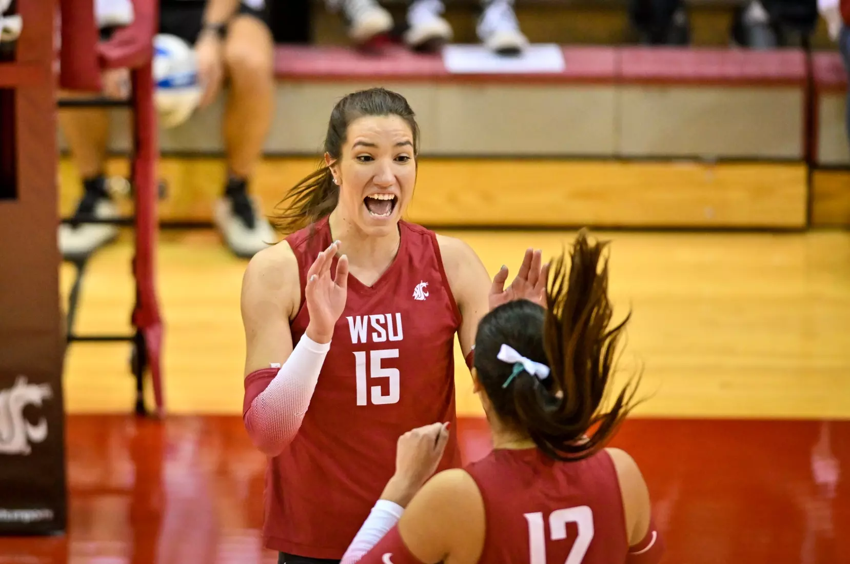 25th-ranked Washington State volleyball defeated Colorado, 3-1, on Sunday, Nov. 20, 2022, in Bohler Gym.