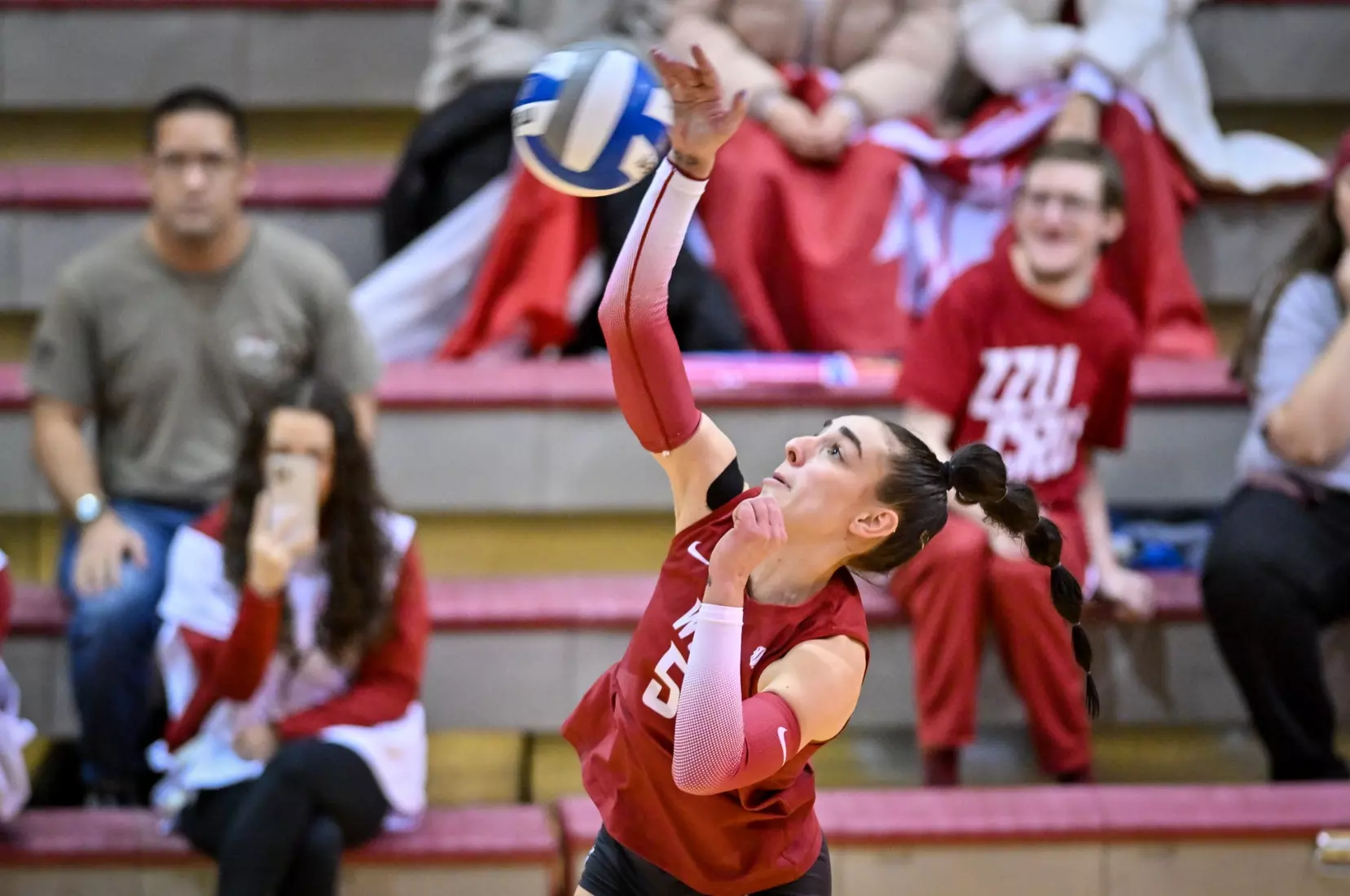 25th-ranked Washington State volleyball defeated Colorado, 3-1, on Sunday, Nov. 20, 2022, in Bohler Gym.
