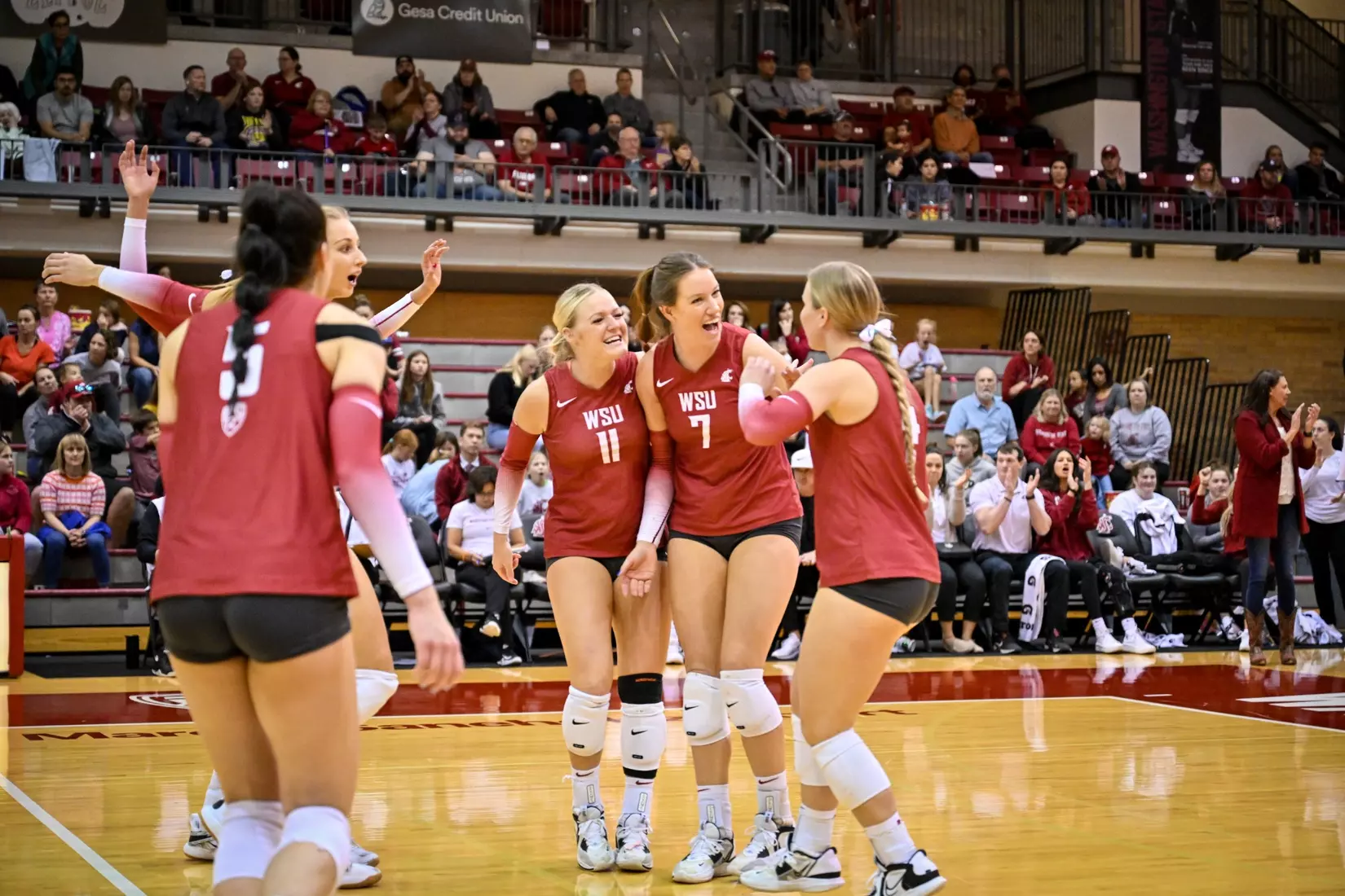 25th-ranked Washington State volleyball defeated Colorado, 3-1, on Sunday, Nov. 20, 2022, in Bohler Gym.