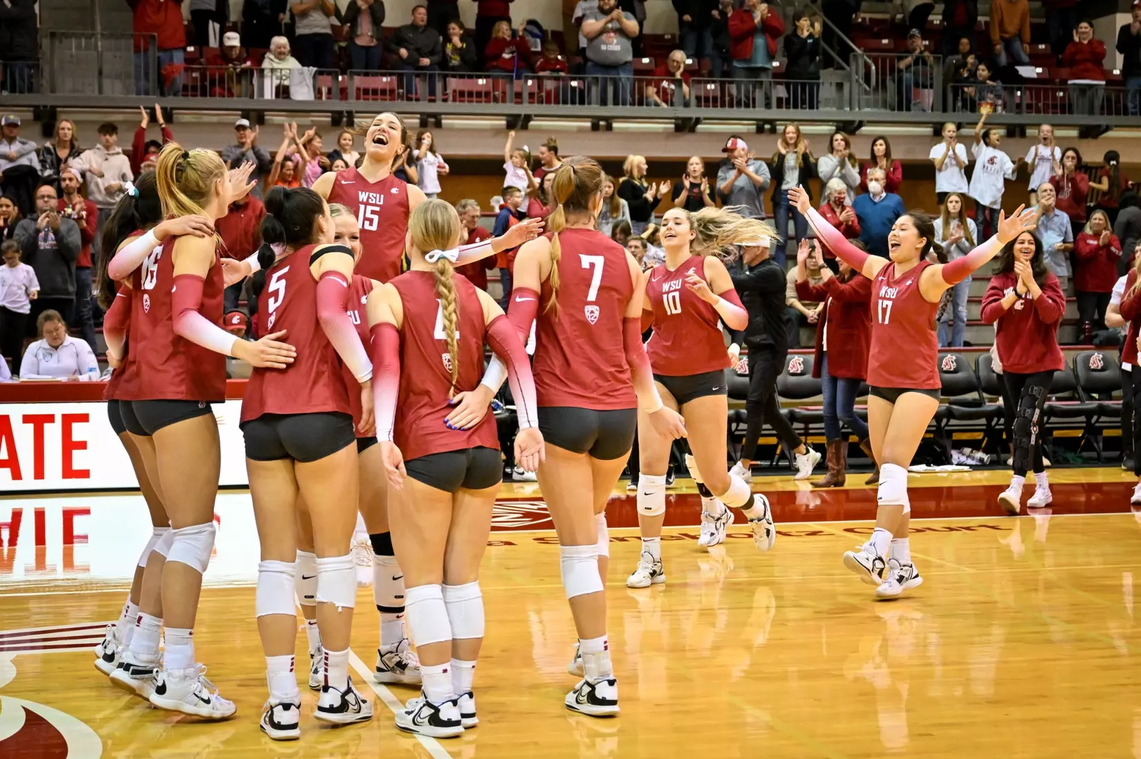 25th-ranked Washington State volleyball defeated Colorado, 3-1, on Sunday, Nov. 20, 2022, in Bohler Gym.