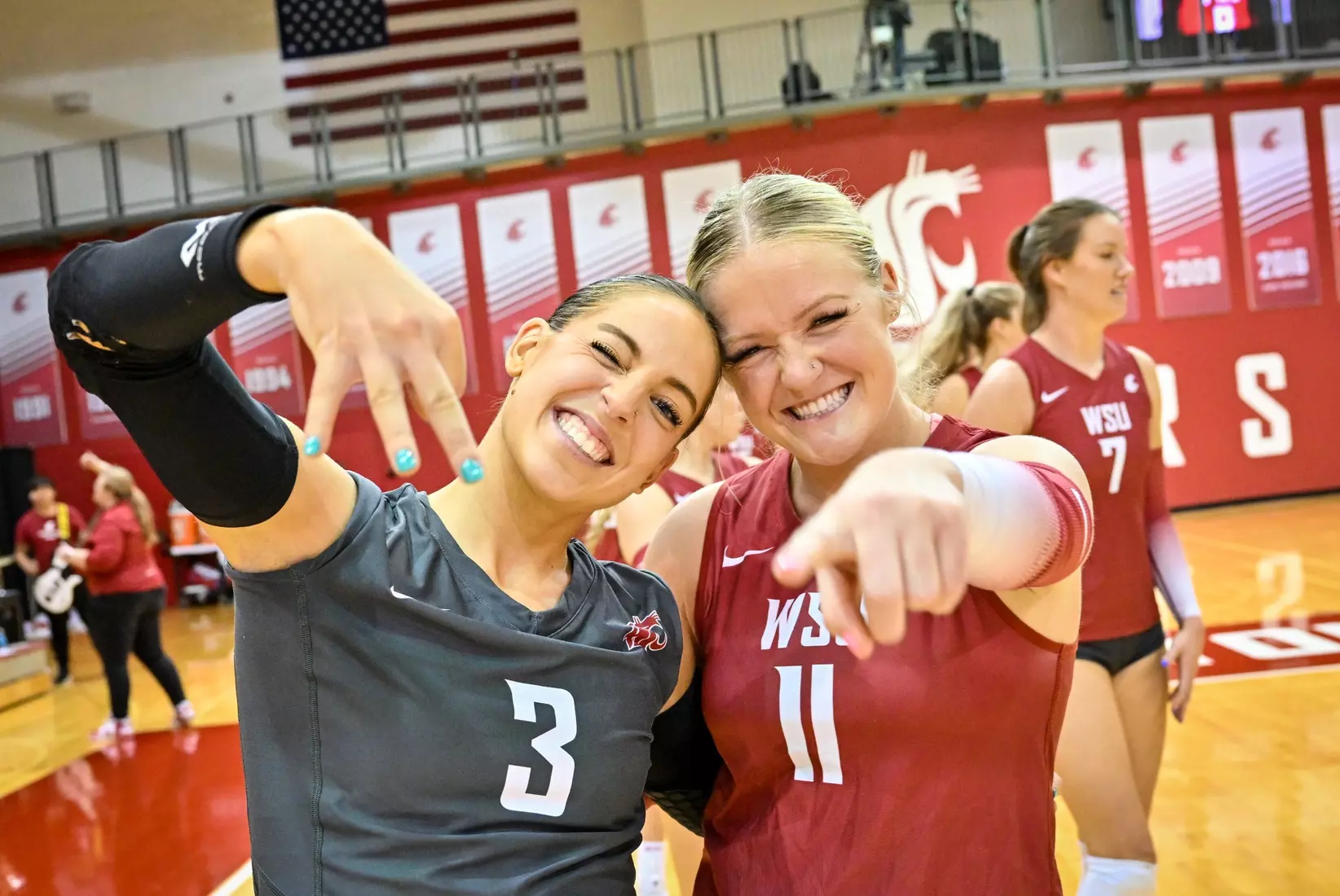 25th-ranked Washington State volleyball defeated Colorado, 3-1, on Sunday, Nov. 20, 2022, in Bohler Gym.
