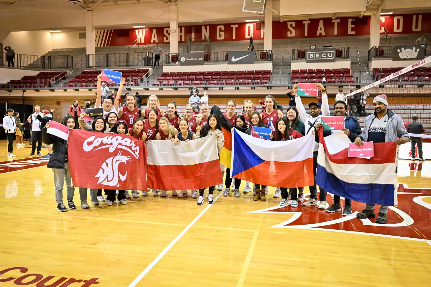 25th-ranked Washington State volleyball defeated Colorado, 3-1, on Sunday, Nov. 20, 2022, in Bohler Gym.