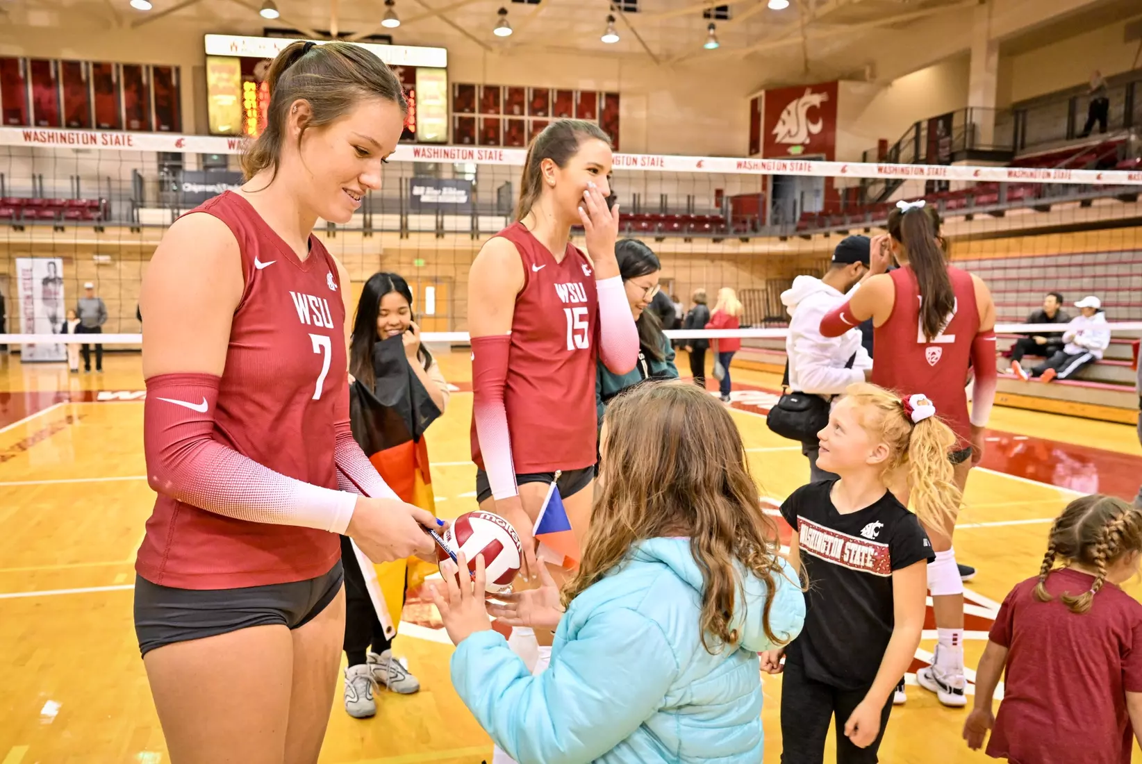 25th-ranked Washington State volleyball defeated Colorado, 3-1, on Sunday, Nov. 20, 2022, in Bohler Gym.