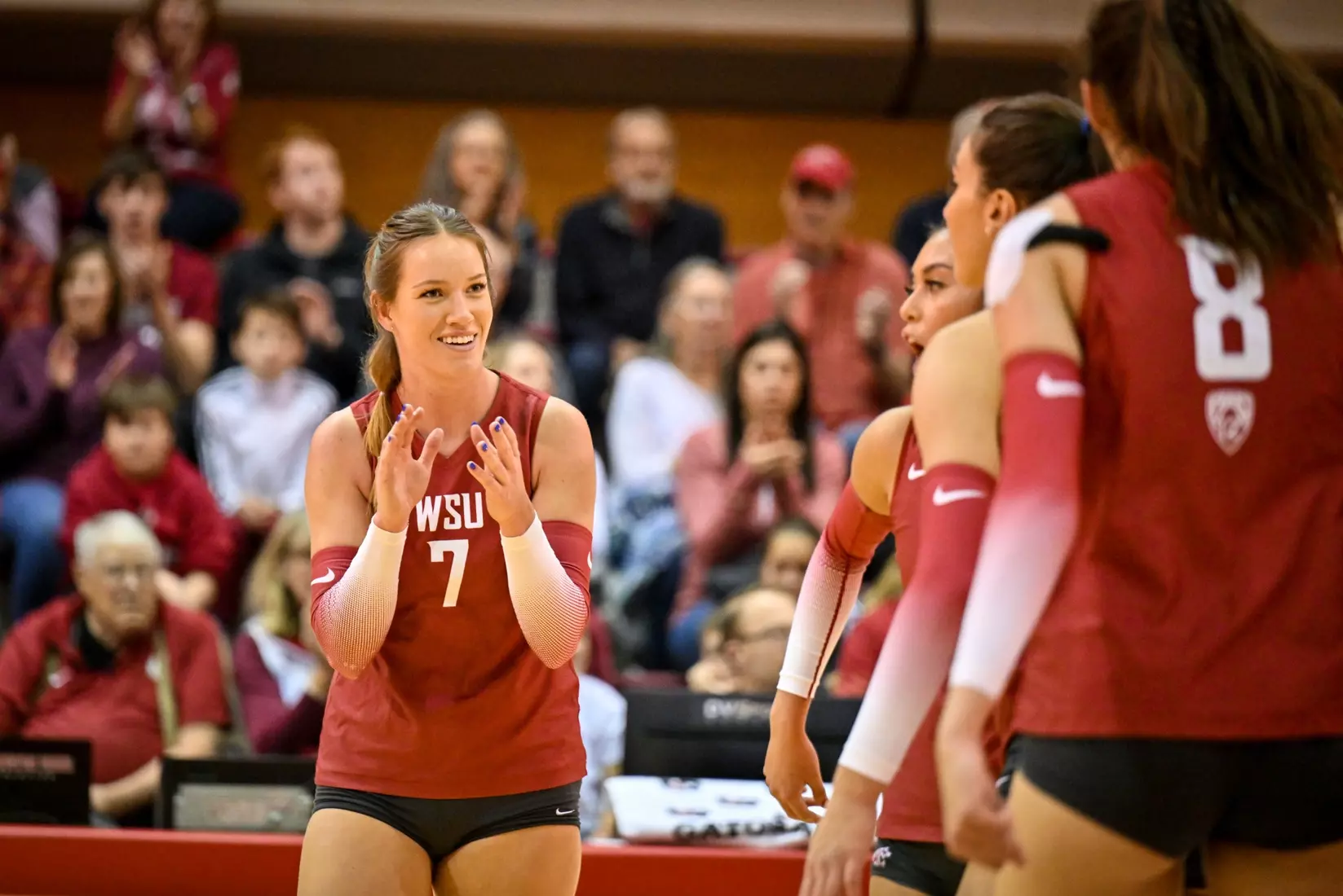 25th-ranked Washington State volleyball defeated Colorado, 3-1, on Sunday, Nov. 20, 2022, in Bohler Gym.