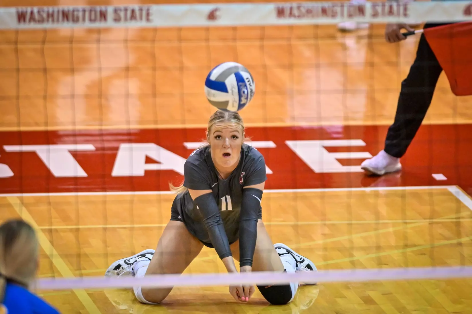 Washington State fell, 3-2, at the hands of UCLA on Tuesday, Nov. 22, 2022, in Bohler Gym.