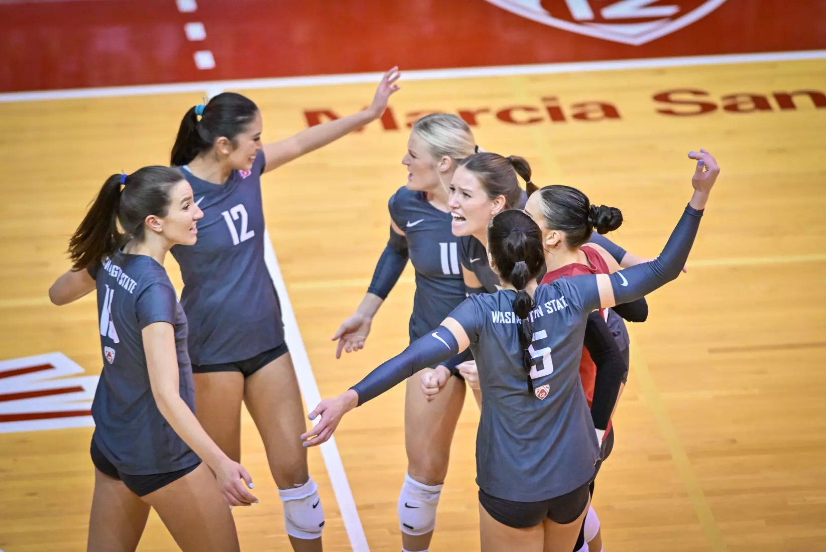 Washington State fell, 3-2, at the hands of UCLA on Tuesday, Nov. 22, 2022, in Bohler Gym.