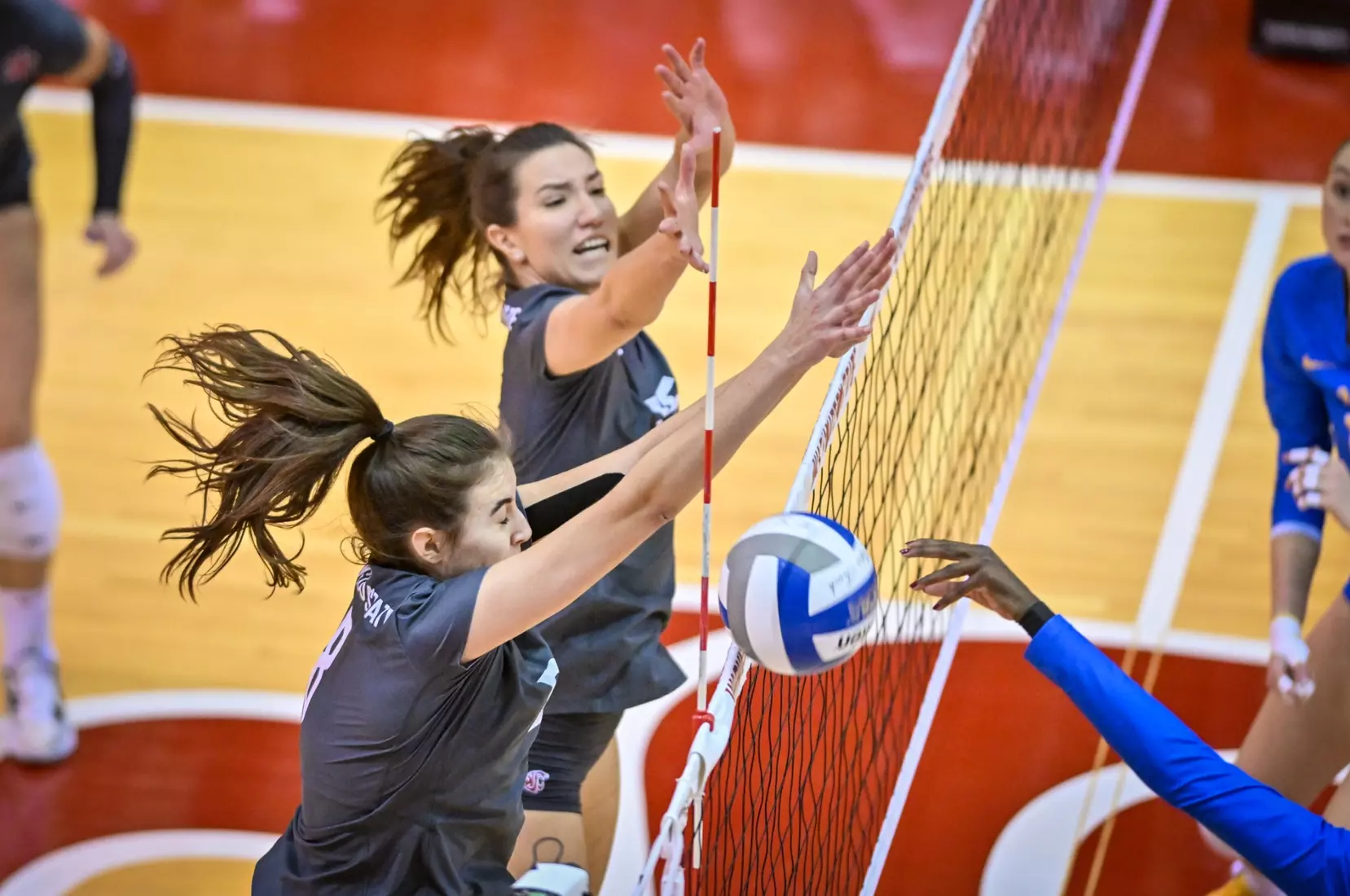 Washington State fell, 3-2, at the hands of UCLA on Tuesday, Nov. 22, 2022, in Bohler Gym.