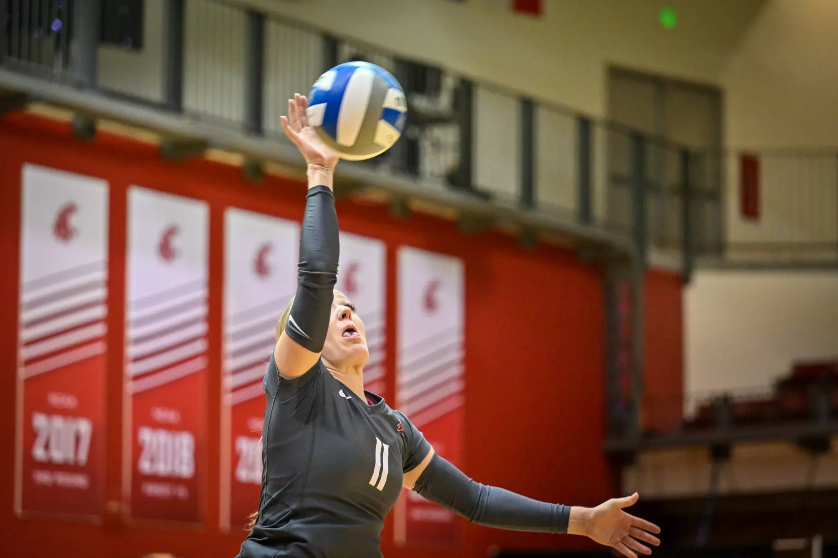 Washington State fell, 3-2, at the hands of UCLA on Tuesday, Nov. 22, 2022, in Bohler Gym.