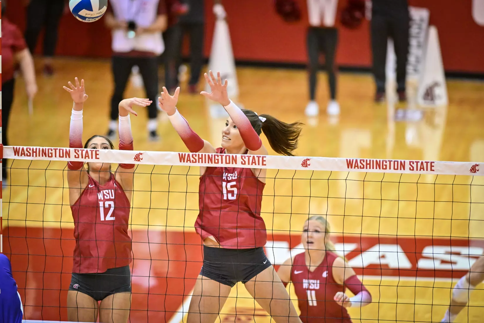 25th-ranked Washington State defeated 24th-ranked Washington, 3-0, on Friday, Nov. 25, 2022, in Bohler Gym.