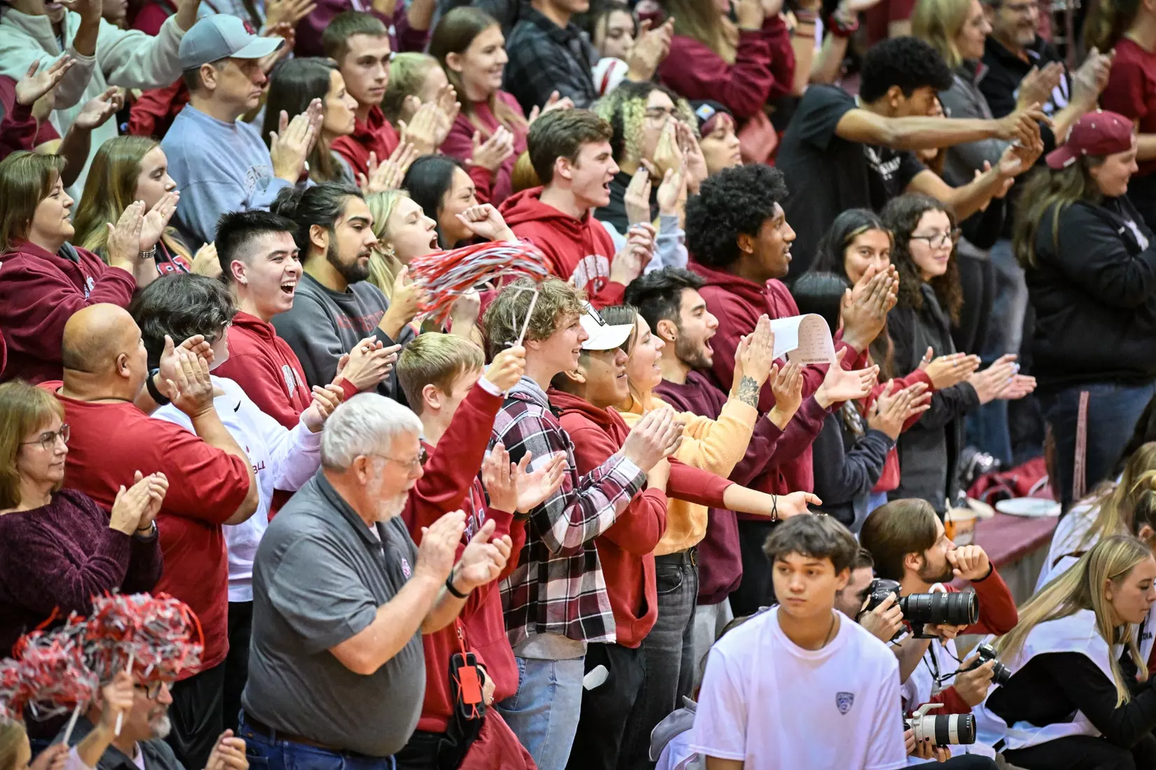 25th-ranked Washington State defeated 24th-ranked Washington, 3-0, on Friday, Nov. 25, 2022, in Bohler Gym.