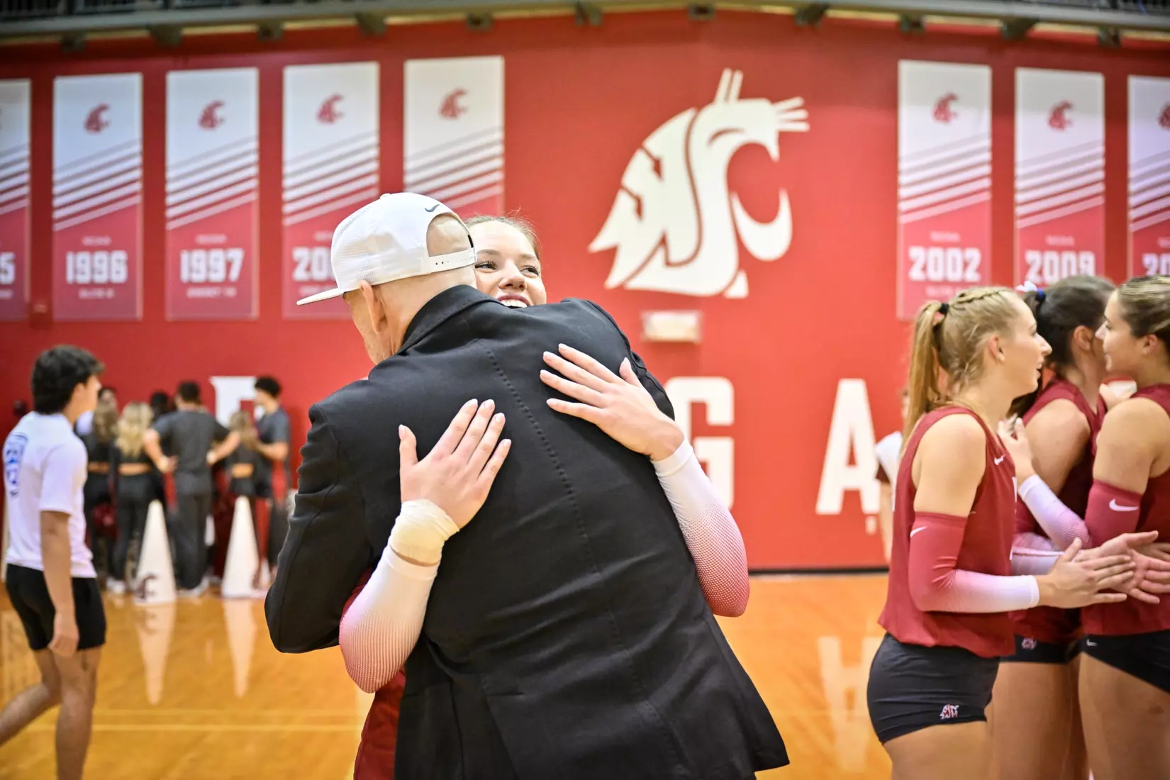 25th-ranked Washington State defeated 24th-ranked Washington, 3-0, on Friday, Nov. 25, 2022, in Bohler Gym.