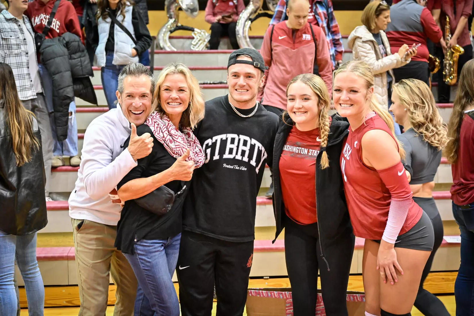 25th-ranked Washington State defeated 24th-ranked Washington, 3-0, on Friday, Nov. 25, 2022, in Bohler Gym.