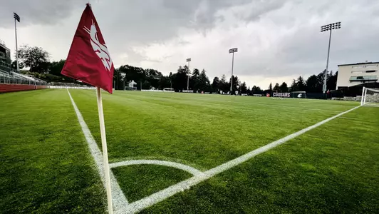 WSU Lower Soccer Field Corner Flag