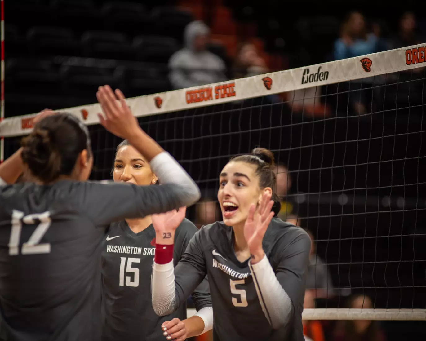 Washington State defeated Oregon State, 3-0, on Friday, Nov. 4, 2022, at Gill Coliseum.